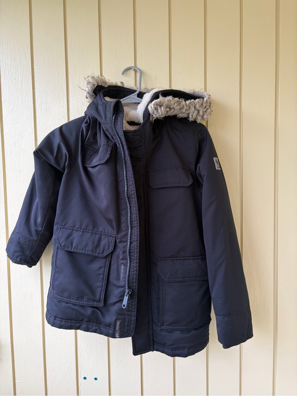 Abercrombie Kids Faux Fur Winter Jacket